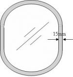 MB-OM/SOM Oval Mirror