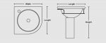 WB-40C/45C Dimension Drawing