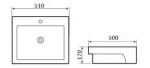CB-4043D-WT Dimension Drawing